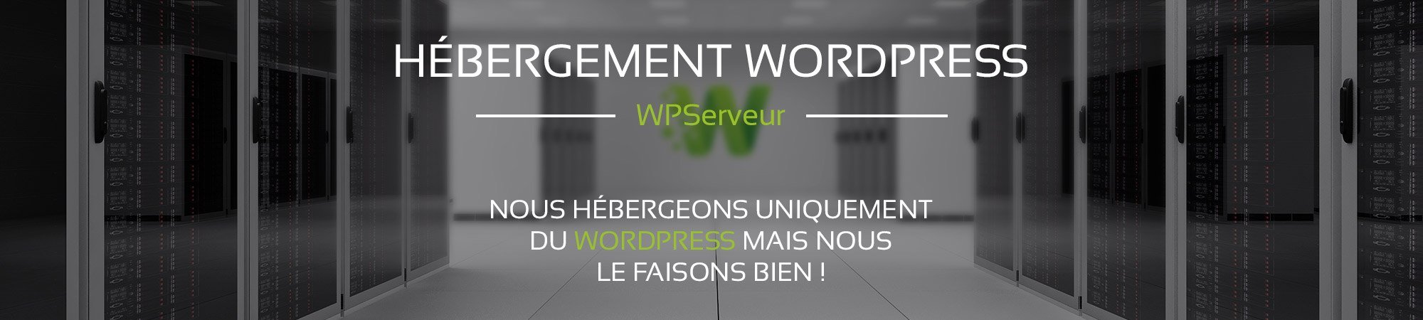 WPserver : le meilleur hébergeur pour les sites WordPress